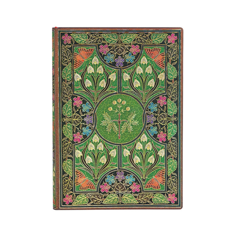 CARNET FLEXIS POESIE EN FLEURS - MIDI - LIGNE - 176 P. - XXX - PAPERBLANKS