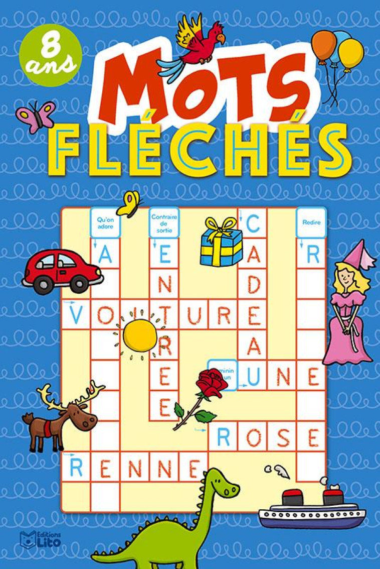 SUPER BLOC JEUX MOTS FLECHES 8 - XXX - LITO