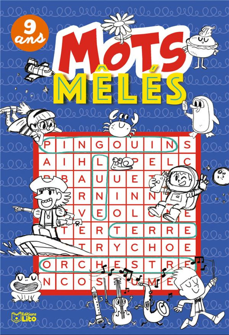 SUPER BLOC JEUX MOTS MELES 9 - XXX - LITO