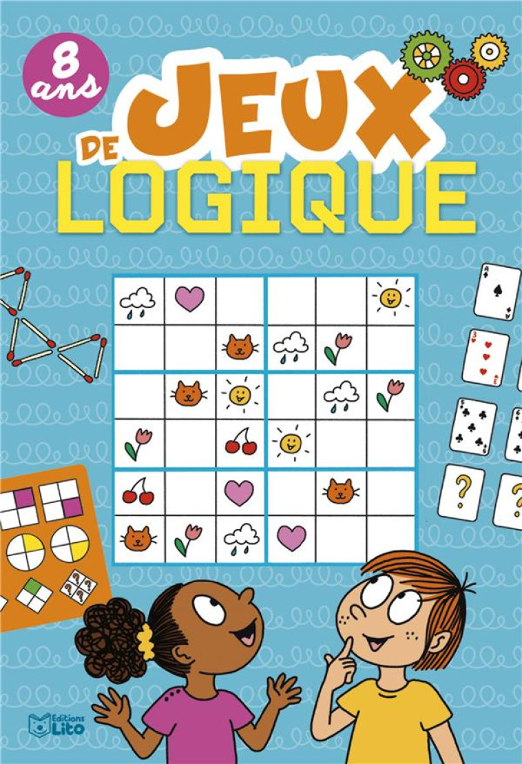 SUPER BLOC JEUX LOGIQUE 8 ANS - XXX - LITO