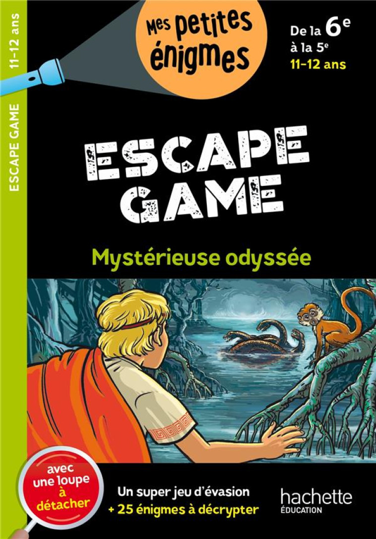 ESCAPE GAME DE LA 6E A LA 5E - CAHIER DE VACANCES 2022 - LEROY-JOUENNE C. - HACHETTE