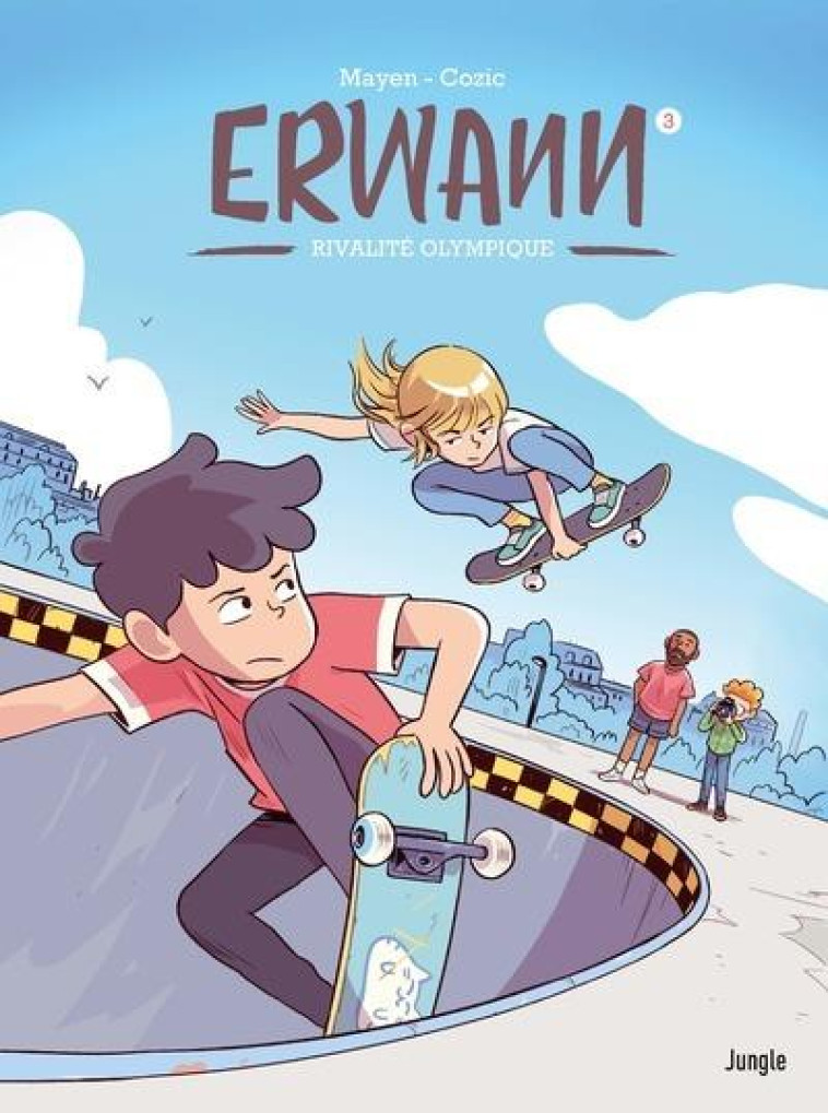 ERWANN - TOME 3 RIVALITE OLYMPIQUE - MAYEN/COZIC - CASTERMAN