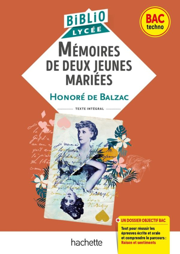 BIBLIOLYCEE - MEMOIRES DE DEUX JEUNES MARIEES, BALZAC - DE BALZAC HONORE - HACHETTE