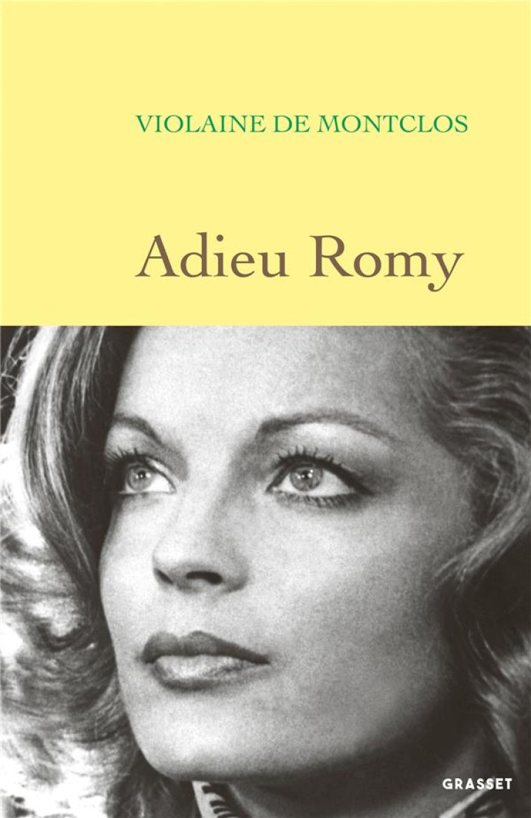 ADIEU ROMY - MONTCLOS VIOLAINE - GRASSET