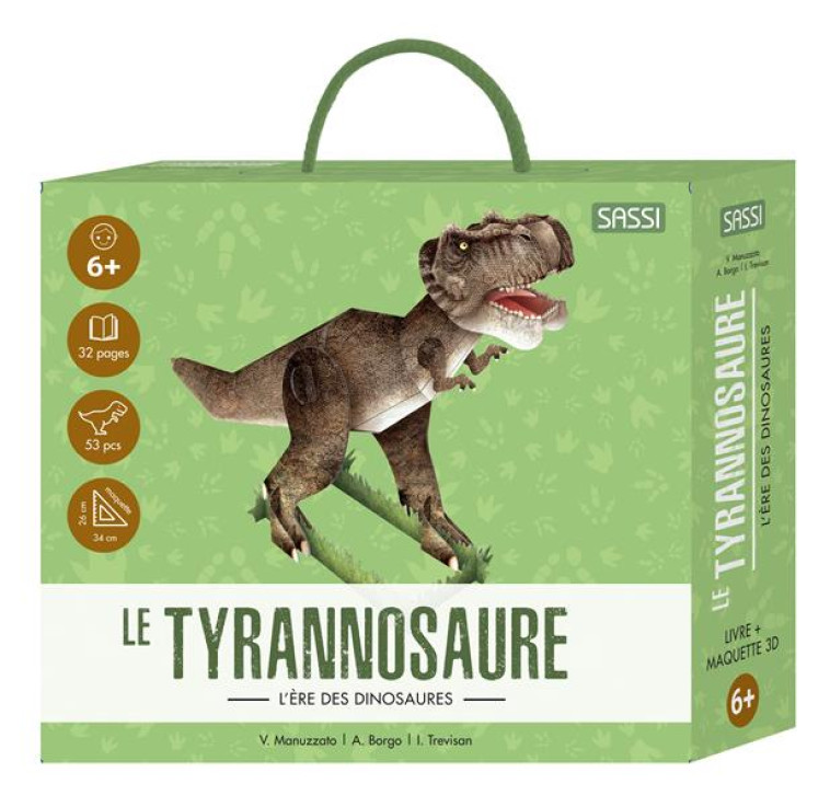 3D DINOSAURES. LE TYRANNOSAURE - MANUZZATO/TREVISAN - NC