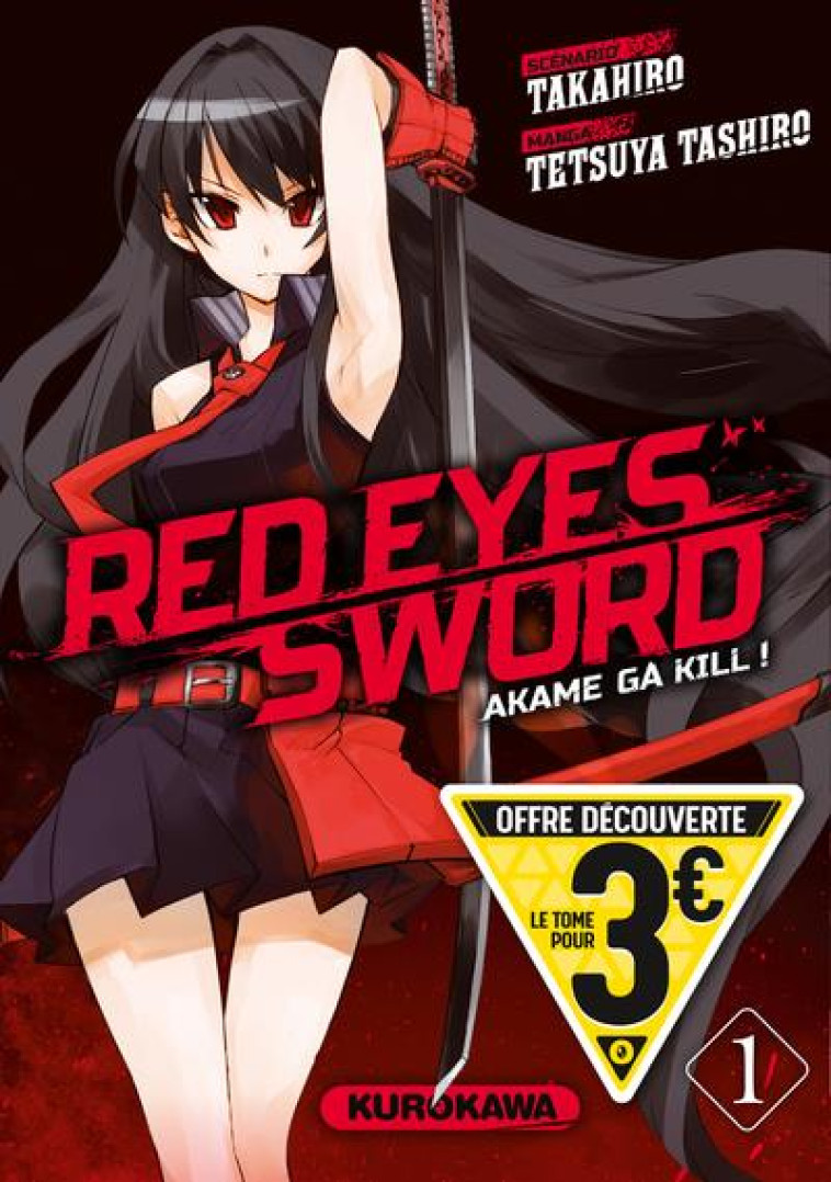 RED EYES SWORD \ AKAME GA KILL ! - T1 - TASHIRO/TAKAHIRO - 48H BD