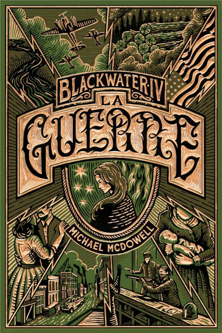 BLACKWATER - T04 - LA GUERRE - L'EPIQUE SAGA DE LA FAMILLE CASKE - MCDOWELL MICHAEL - LOUVERTURE