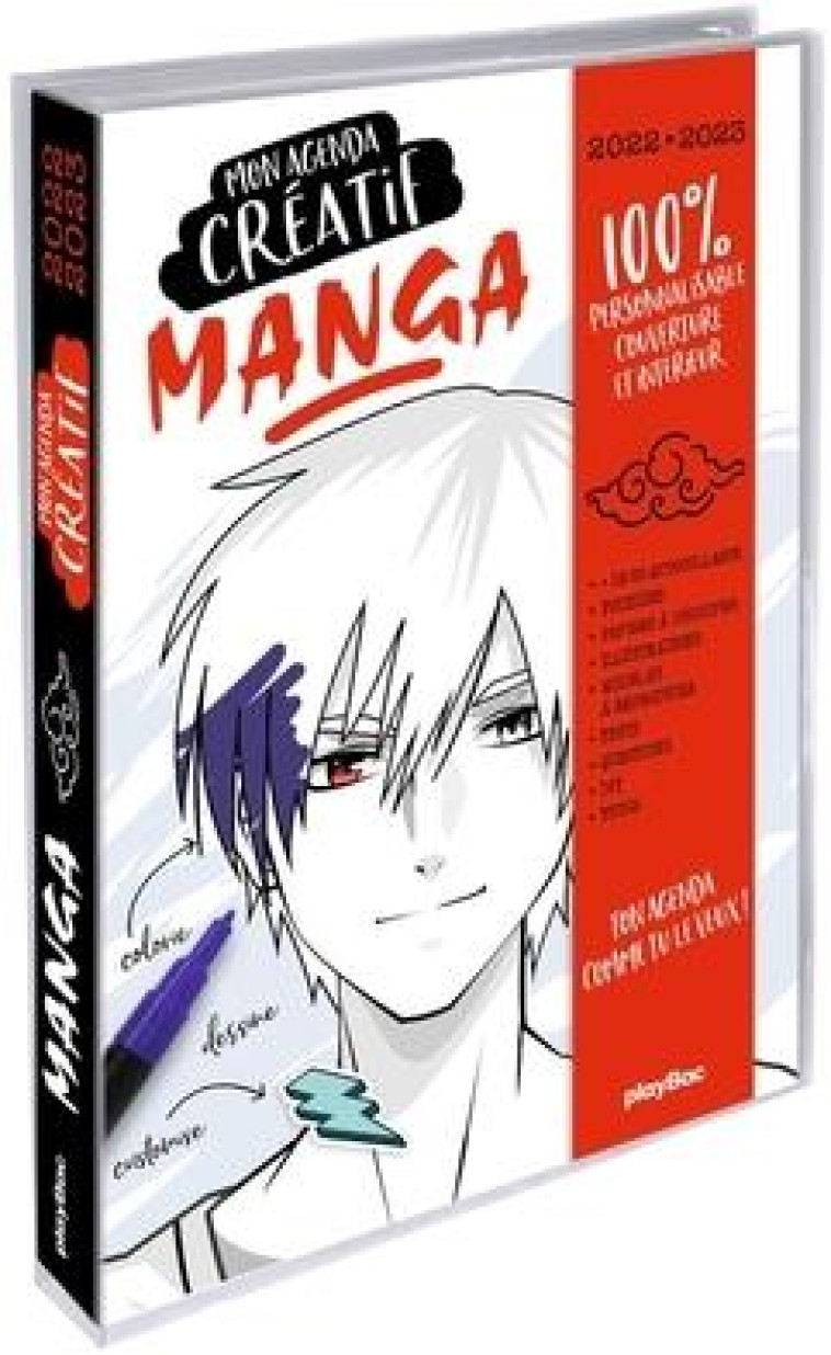 AGENDA SCOLAIRE DIY MANGA 2022-2023 - XXX - NC