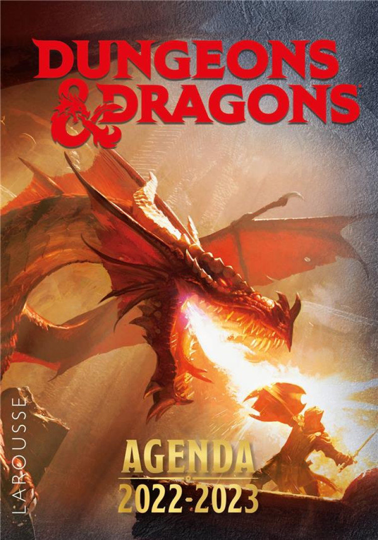 AGENDA DUNGEONS AND DRAGONS 2022-2023 - COLLECTIF - NC