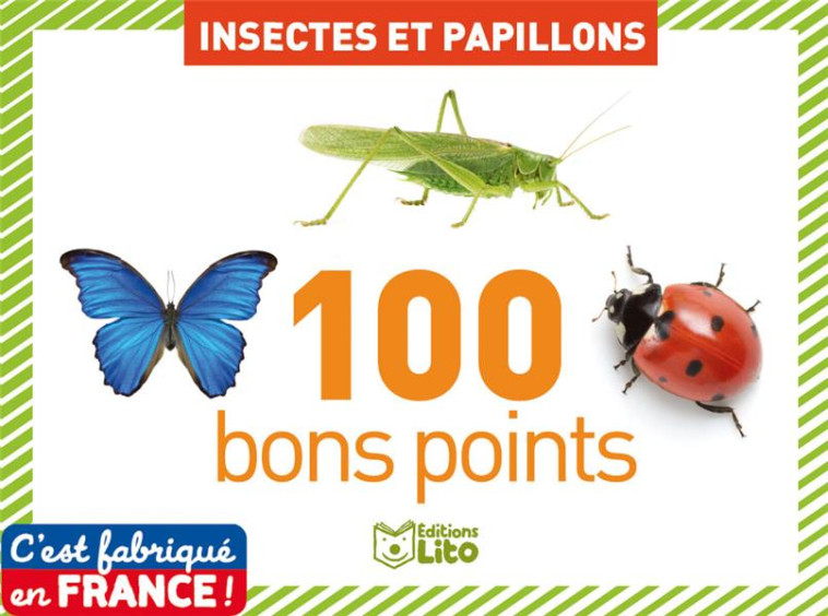 BTE 100 IMAGES INSECTES ET PAPILLONS - XXX - NC