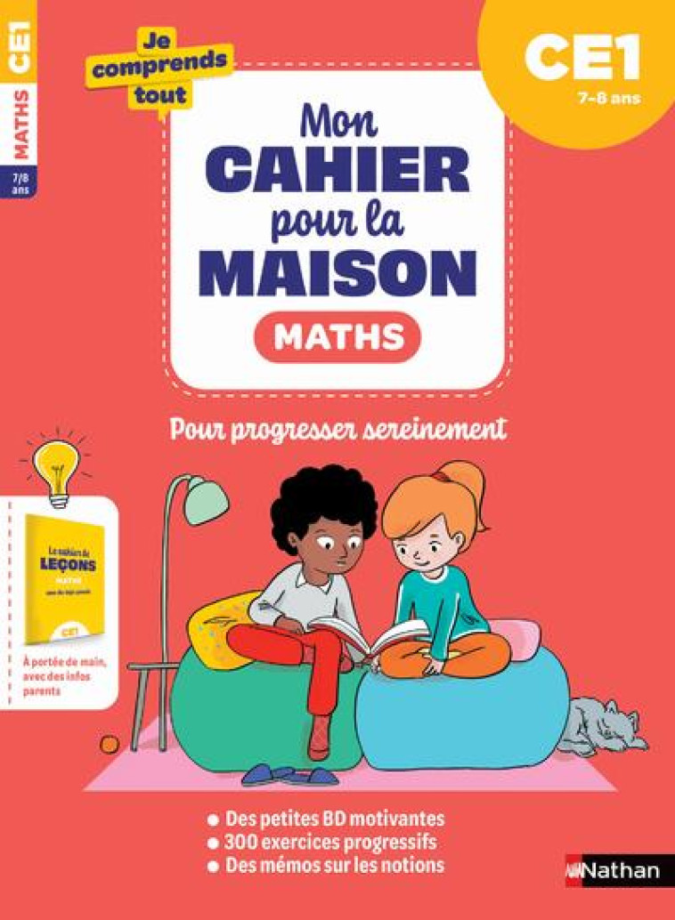 MON CAHIER POUR LA MAISON - MATHS CE1 - CALLE/PINTO - CLE INTERNAT