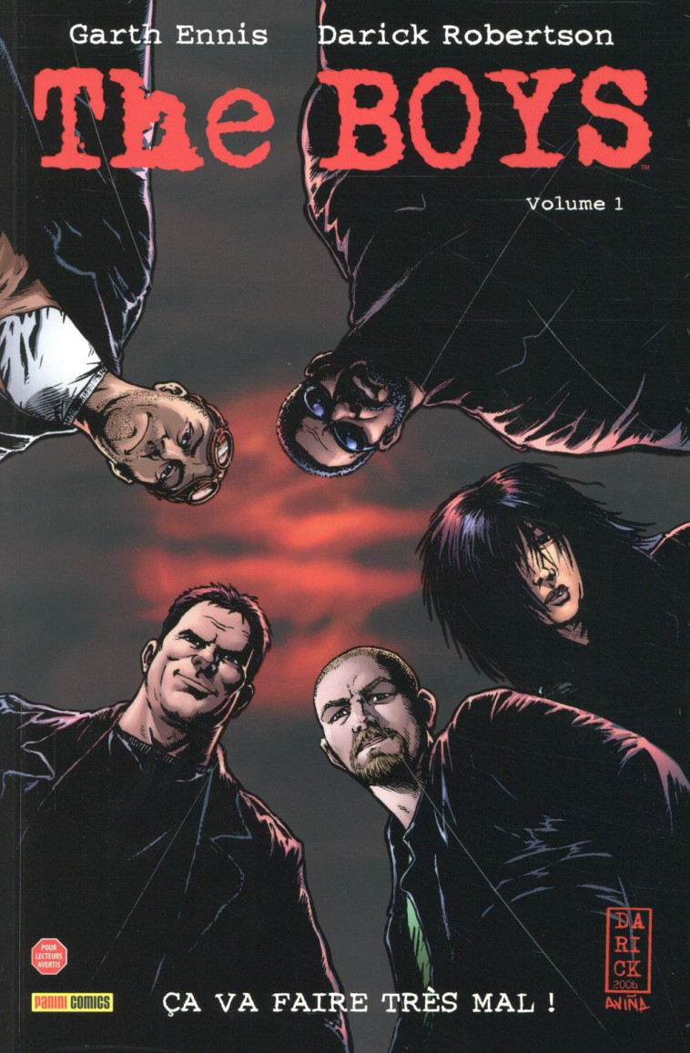 THE BOYS T01 - CA VA FAIRE TRES MAL ! - ENNIS-G+ROBERTSON-D - Panini comics