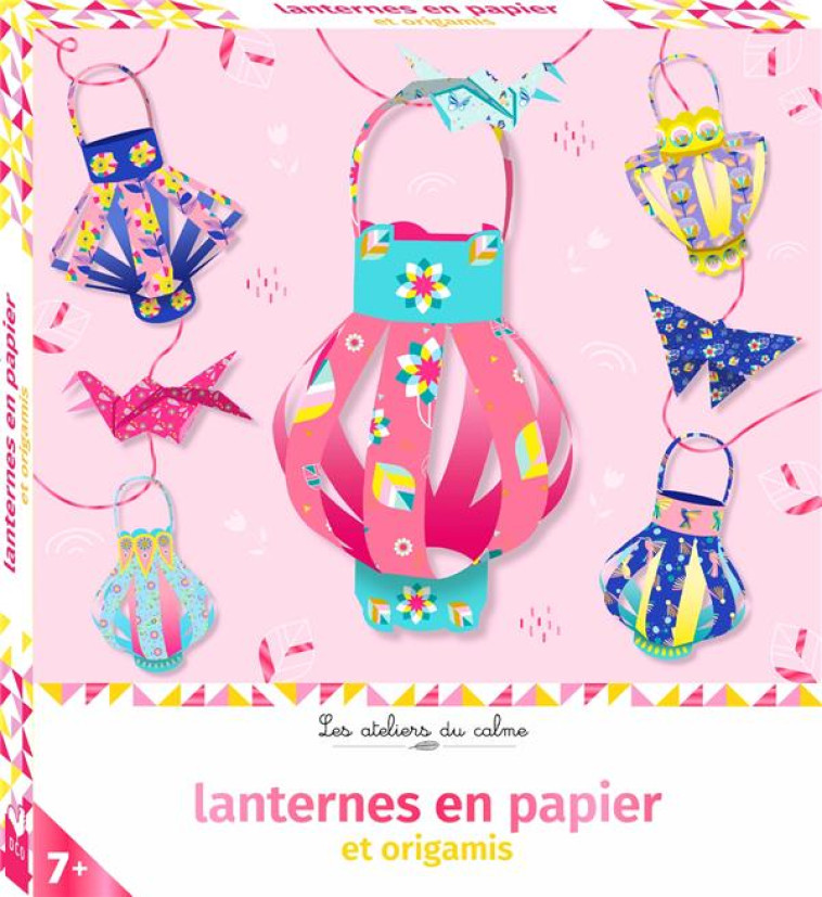 LANTERNES EN PAPIER ET ORIGAMIS - BOITE AVEC ACCESSOIRES - XXX - NC