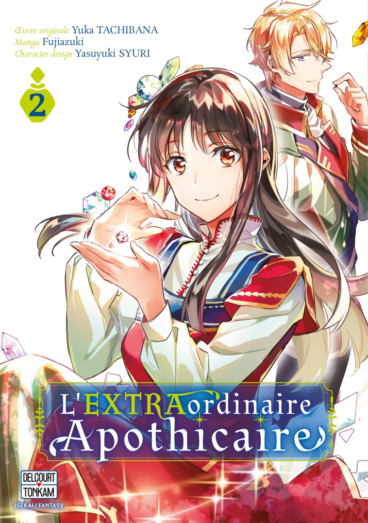 L'EXTRAORDINAIRE APOTHICAIRE T02 - Yuka Tachibana - DELCOURT