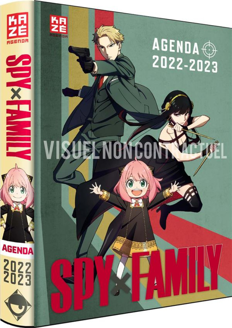 AGENDA SCOLAIRE 2022/2023 SPY X FAMILY - XXX - NC