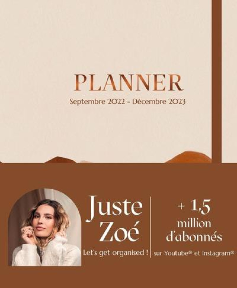 PLANNER - SEPTEMBRE 2022 - DECEMBRE 2023 - TONDUT/DEAL - NC