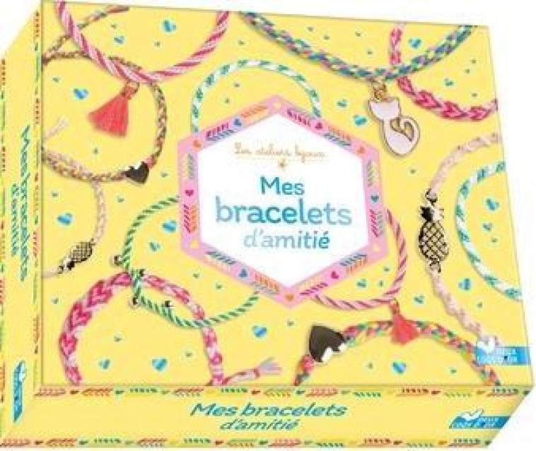 MES BRACELETS D'AMITIE - COFFRET AVEC ACCESSOIRES - DELAHAYE FANNY - HACHETTE