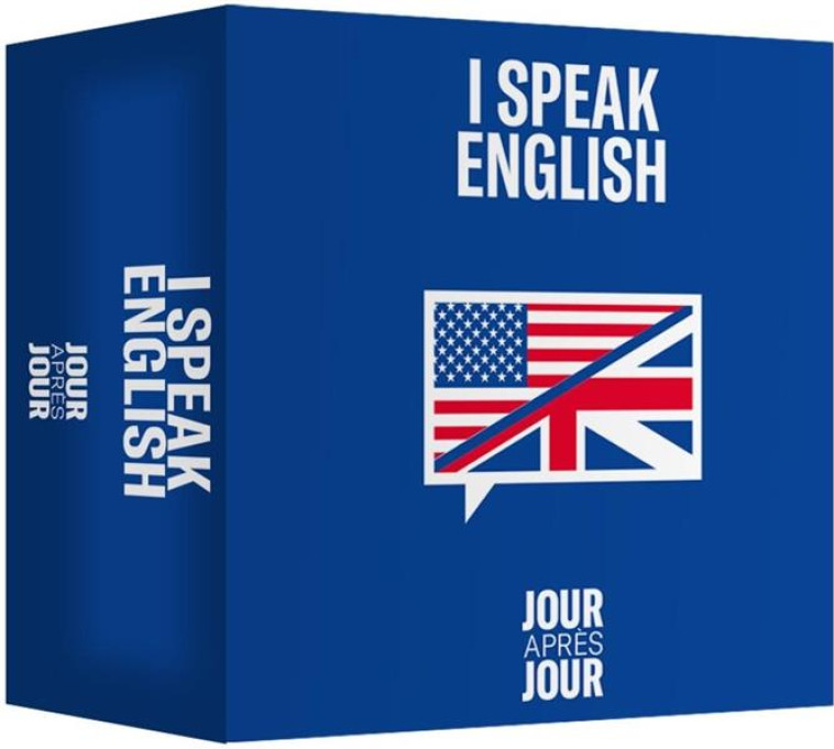 BLOCS AIMANTES - I SPEAK ENGLISH - FLAUMORGHADEL ALAIN - PAPIER CADEAU