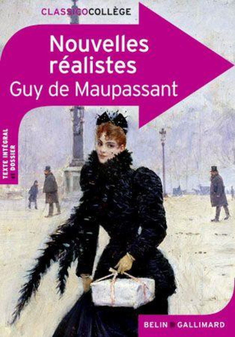 LA PARURE ET AUTRES NOUVELLES REALISTES DE GUY DE MAUPASSANT - DE MAUPASSANT GUY - BELIN