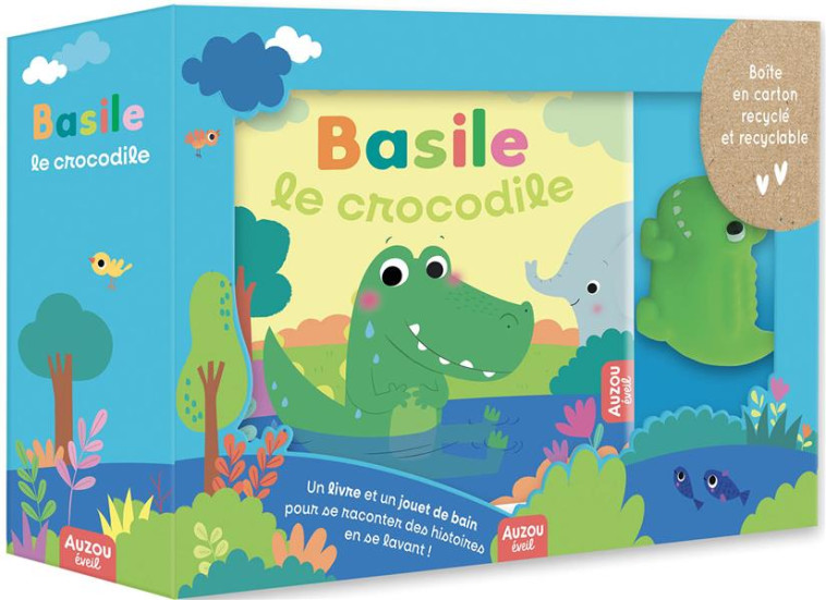 BASILE LE CROCODILE NE - MARTINEZ PENA SIGRID - PHILIPPE AUZOU