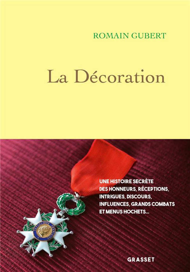 LA DECORATION - GUBERT ROMAIN - GRASSET