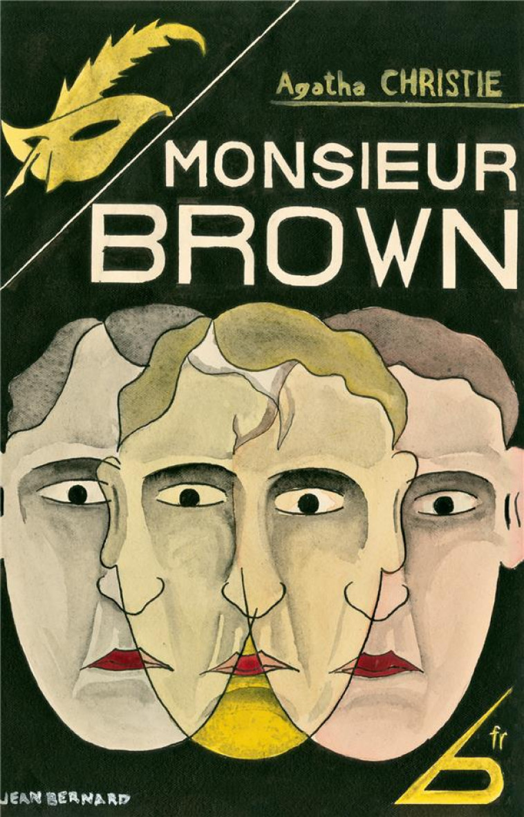 MONSIEUR BROWN - FAC-SIMILE PRESTIGE - CHRISTIE AGATHA - EDITIONS DU MASQUE