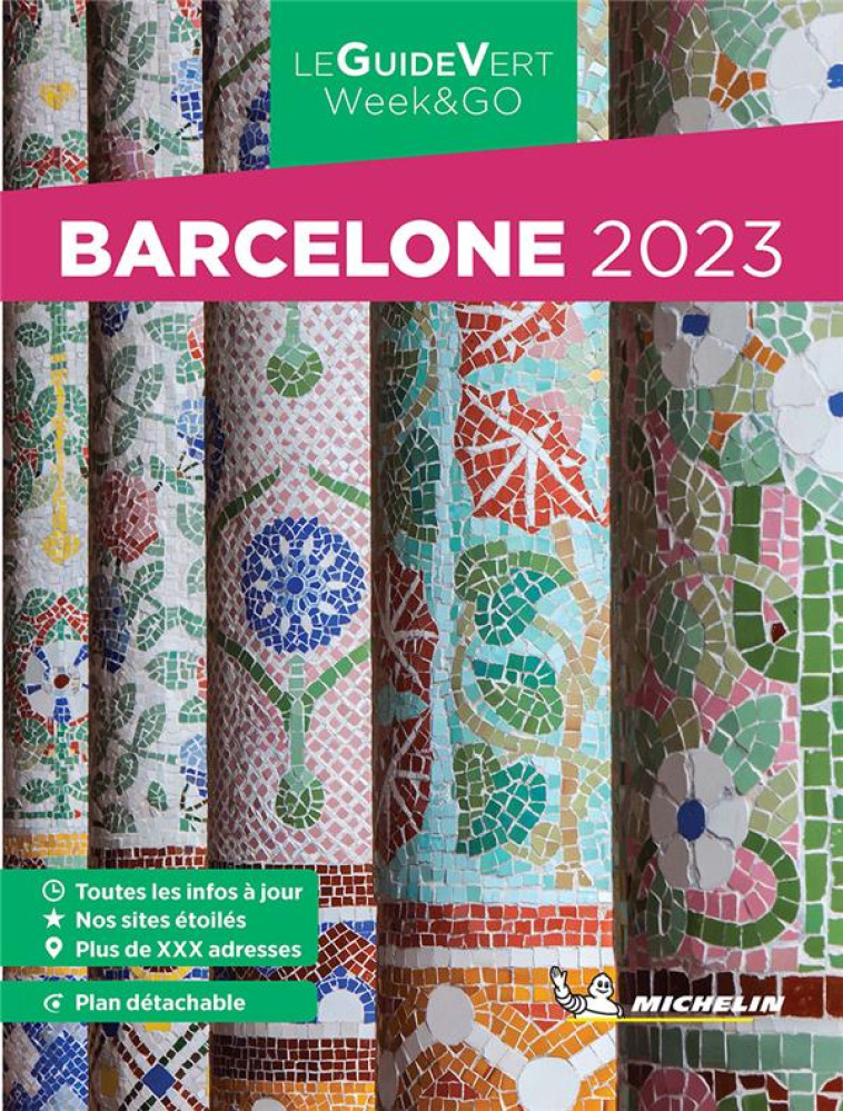 GUIDE VERT WEEK&GO BARCELONE 2023 - XXX - MICHELIN