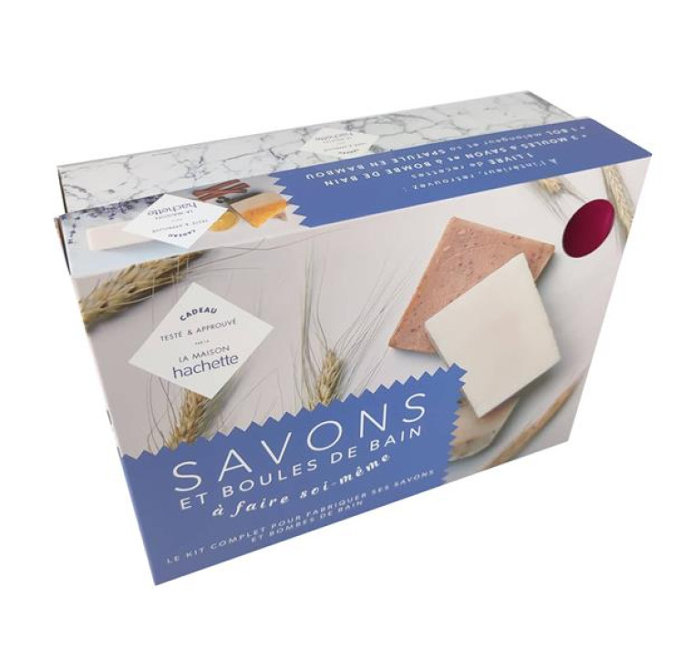 COFFRET SAVONS ET BOULES DE BAIN A FAIRE SOI-MEME - XXX - HACHETTE