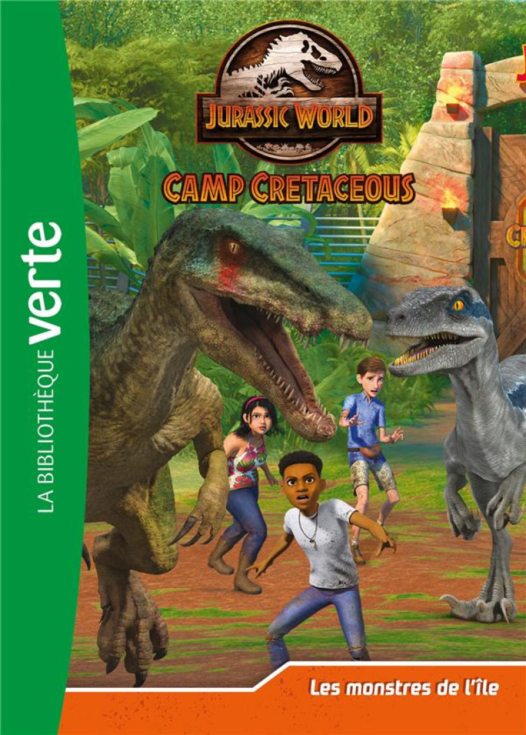 JURASSIC WORLD - T12 - JURASSIC WORLD, LA COLO DU CRETACE 12 - LES MONSTRES DE L'ILE - XXX - HACHETTE