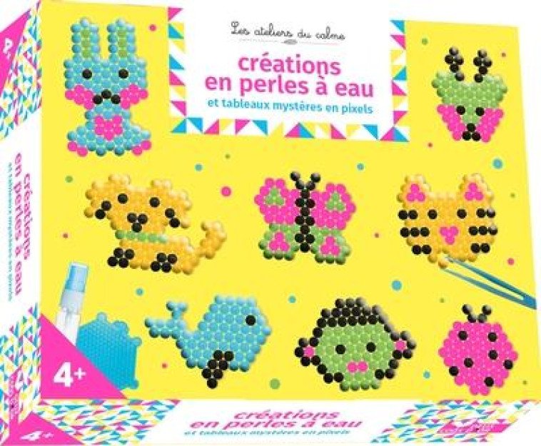 CREATIONS EN PERLES A EAU - COFFRET AVEC ACCESSOIRES - XXX - HACHETTE