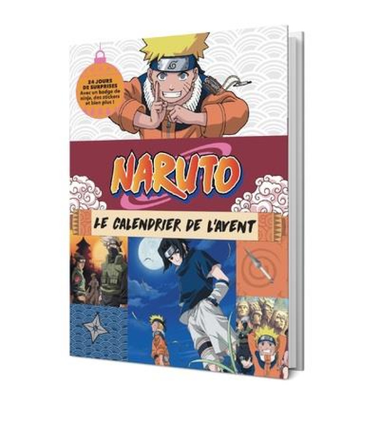 NARUTO LE CALENDRIER DE L AVENT OFFICIEL - COLLECTIF - NC