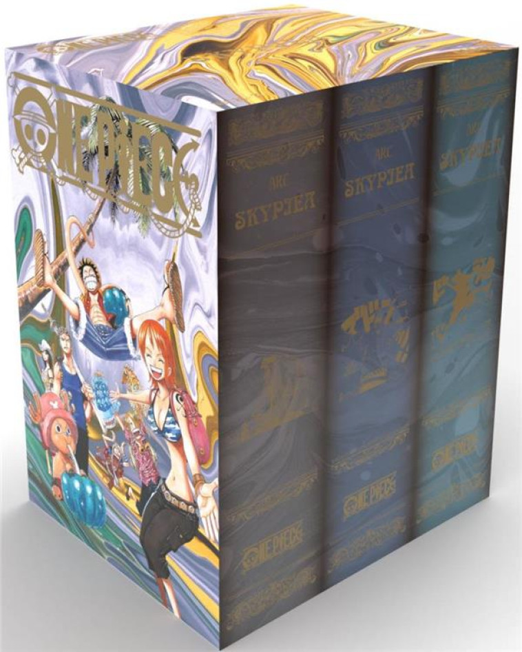 ONE PIECE - COFFRET SKYPIEA (TOMES 24 A 32) - ODA EIICHIRO - GLENAT