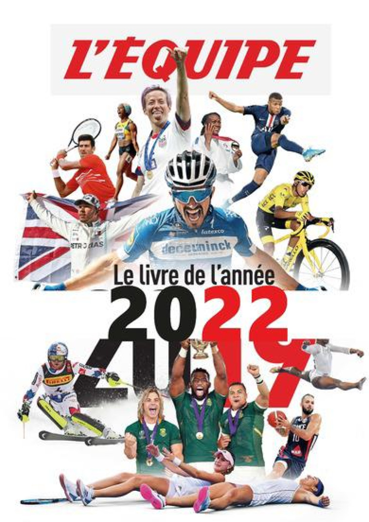 L'EQUIPE, LE LIVRE DE L'ANNEE 2022 - L'EQUIPE L'EQUIPE - SOLAR