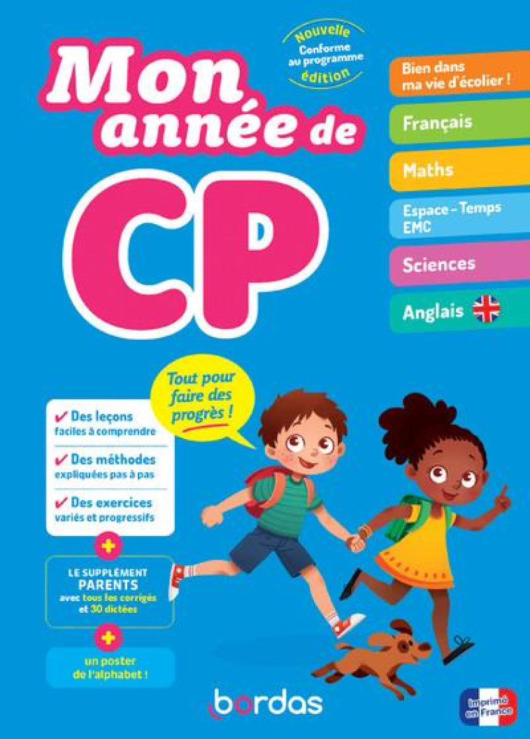 MON ANNEE DE CP - WORMSER/CHARLES/ZABA - BORDAS