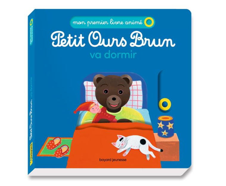 PETIT OURS BRUN VA DORMIR - MON PREMIER LIVRE ANIME - BOUR LAURA - BAYARD JEUNESSE