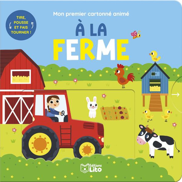 MON PREMIER CARTONNE ANIME - A LA FERME - XXX - LITO