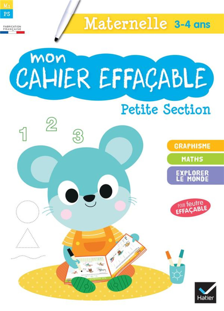 MON CAHIER EFFACABLE PETITE SECTION - COHEN/ROULLIER - HATIER SCOLAIRE