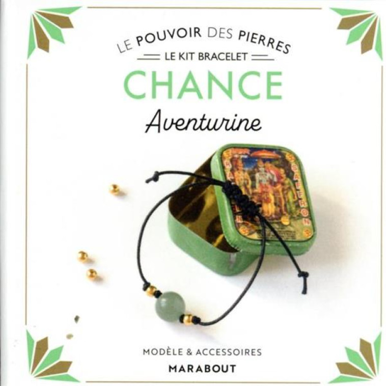 KIT BRACELET LE POUVOIR DES PIERRES - CHANCE - VAUZEILLES FRANCOISE - MARABOUT