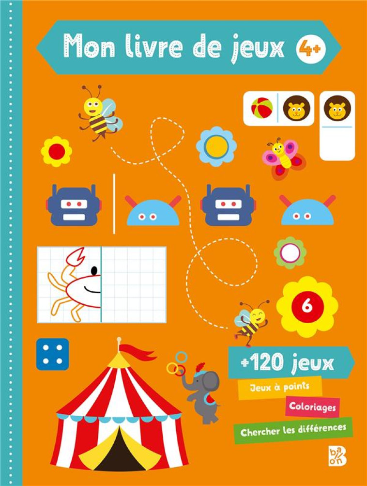 MON LIVRE DE JEUX 4+ - XXX - NC