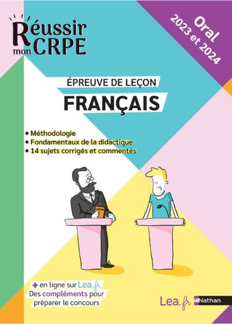 EPREUVE ORALE LECON - FRANCAIS - CRPE 2023 ET 2024 - MOREL ANNE-ROZENN - CLE INTERNAT