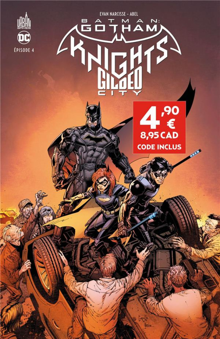 BATMAN GOTHAM KNIGHTS - T04 - BATMAN GOTHAM KNIGHTS #4 - ABEL/NARCISSE EVAN - URBAN COMICS