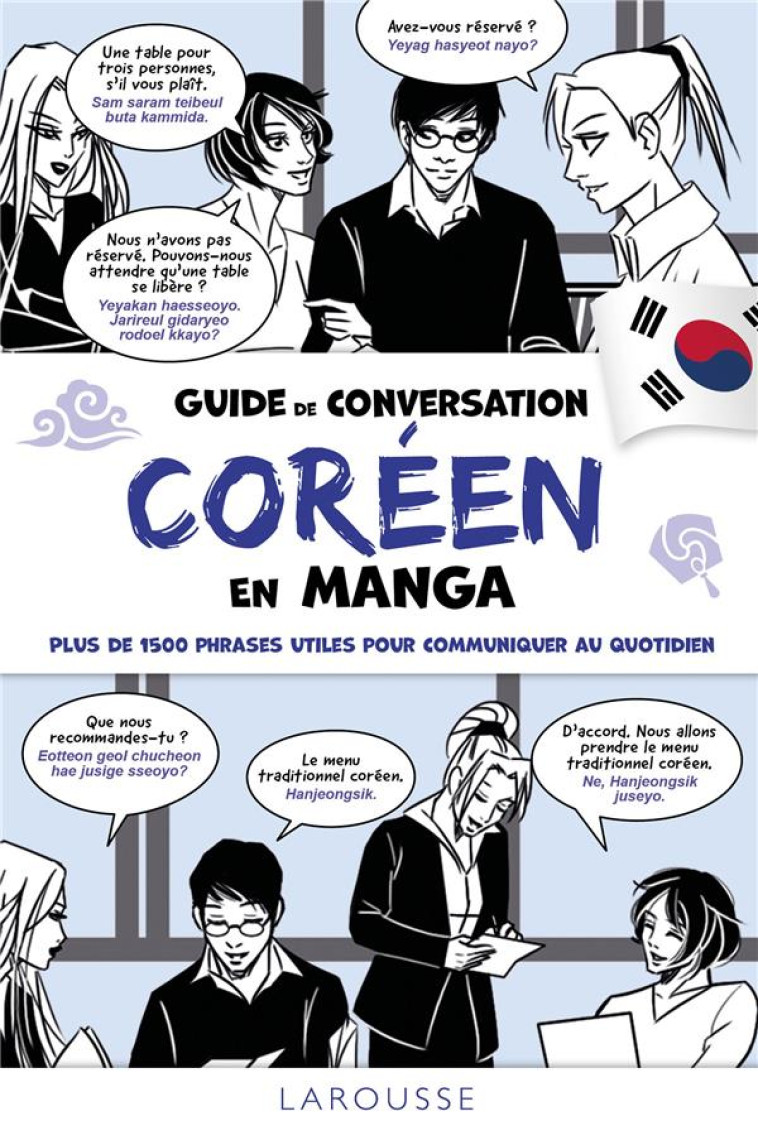 GUIDE DE CONVERSATION COREEN EN MANGA - COLLECTIF - LAROUSSE