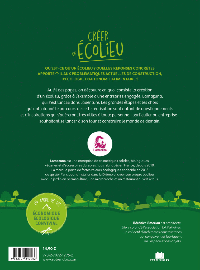 CREER UN ECOLIEU - LANCEZ-VOUS DANS L'AVENTURE ! - Bérénice EMERIAU Bérénice EMERIAU - CHARLES MASSIN