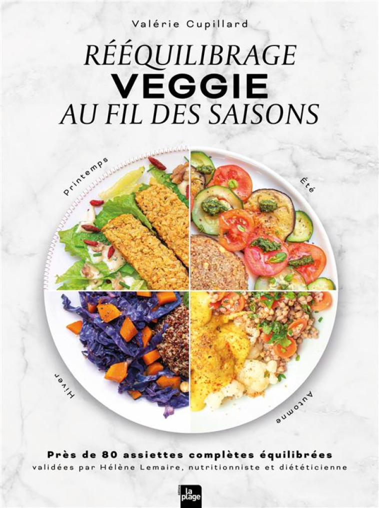 REEQUILIBRAGE VEGGIE AU FIL DES SAISONS - CUPILLARD VALERIE - LA PLAGE