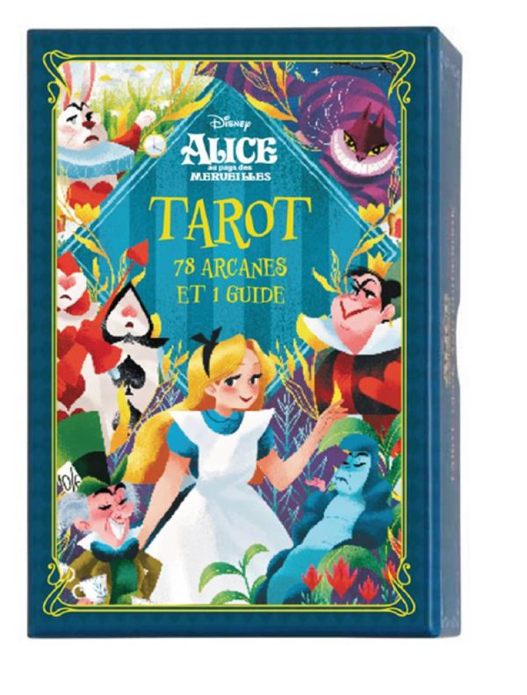 COFFRET TAROT ALICE AU PAYS DES MERVEILLES - HANART XAVIER - HACHETTE