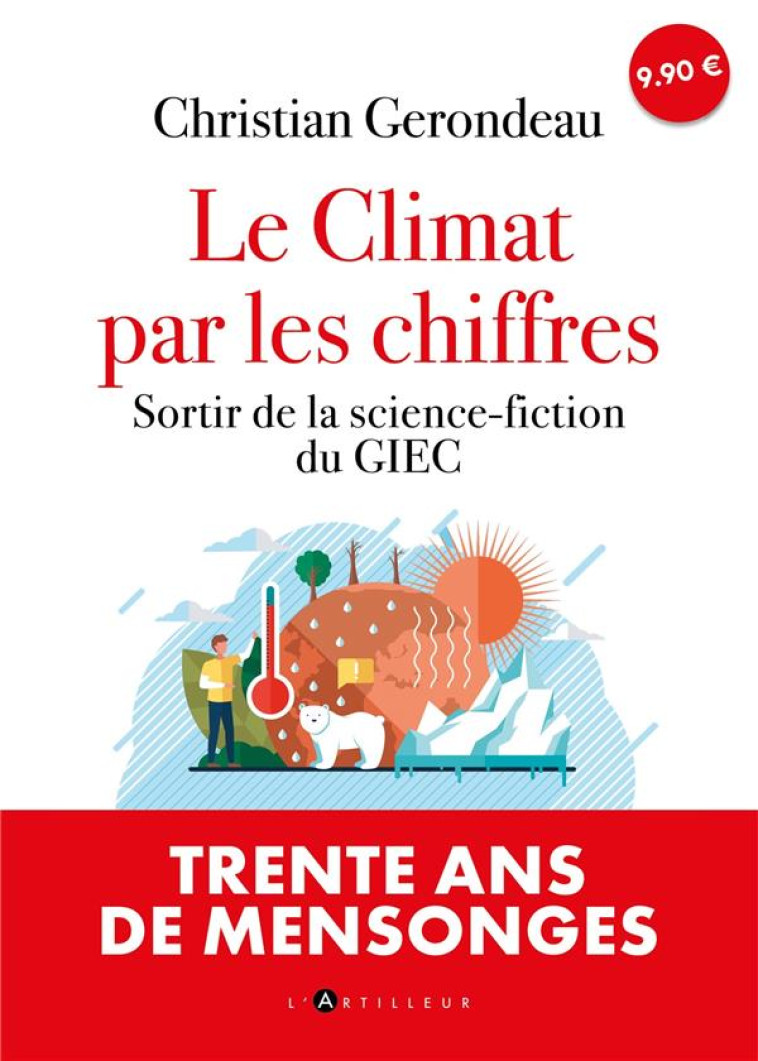 LE CLIMAT PAR LES CHIFFRES - GERONDEAU CHRISTIAN - EDITIONS DU TOUCAN