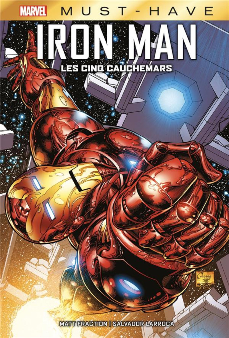 IRON MAN : LES CINQ CAUCHEMARS - FRACTION/LARROCA - PANINI