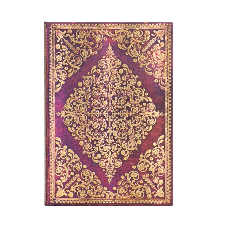 CARNET A COUVERTURE RIGIDE VIOLA - MIDI - LIGNE - 144 P. - XXX - PAPERBLANKS