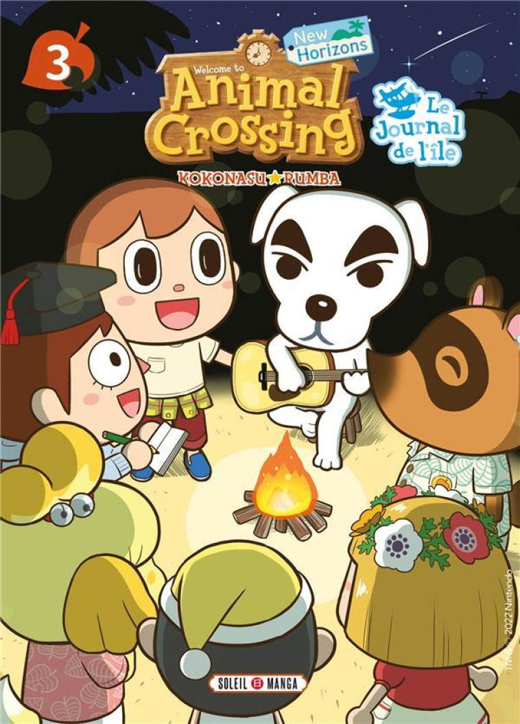 ANIMAL CROSSING : NEW HORIZONS - LE JOURNAL DE L'ILE T03 - RUMBA/NINTENDO - Soleil Productions