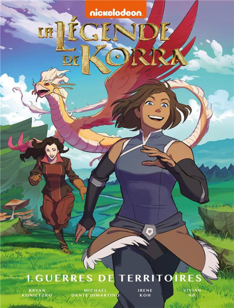 LA LEGENDE DE KORRA - TOME 1 - GUERRES DE TERRITOIRES - NICKELODEON - HACHETTE